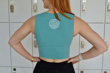 Load image into Gallery viewer, Cropped Fitted Muscle Tee
